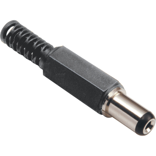 BKL Electronic 072199 Niedervolt-Steckverbinder Stecker, gerade 3mm 1.1mm 1St.