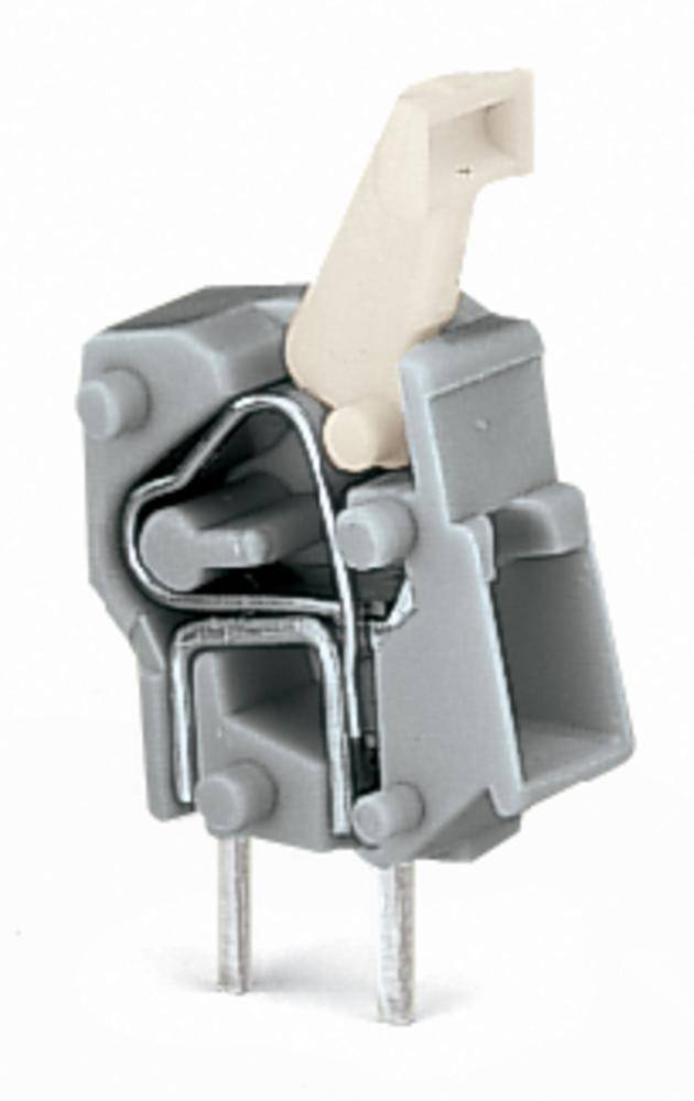 WAGO 257-501 Federkraftklemmblock 2.50mm² Polzahl 1 Grau 400St.