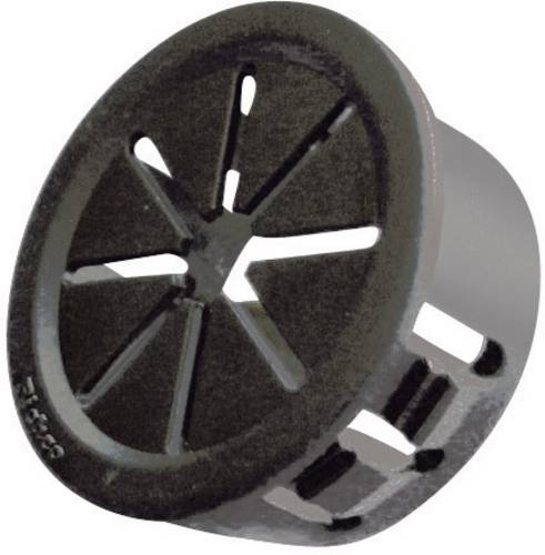Richco PGSD-9 Kabeldurchführung Klemm-Ø (max.) 19.1 mm Plattenstärke (max.) 3.2 mm Polyamid Schwar