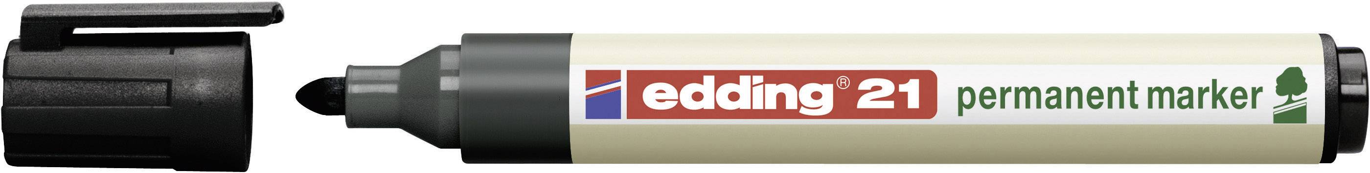 Edding edding 21 permanent marker EcoLine 4-21-1-1001 Permanentmarker Schwarz wasserfest: Ja