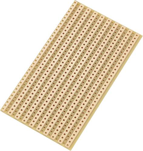TRU Components SU527610 Europlatine Hartpapier (L x B) 90 mm x 50 mm 35 µm Rastermaß 5.08 mm Inhalt