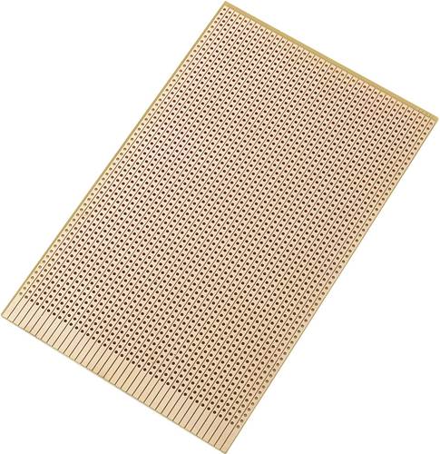 TRU COMPONENTS SU527637 Europlatine Hartpapier (L x B) 16 cm x 10 cm 35 µm Rastermaß 2.54 mm Inhalt