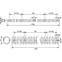 HellermannTyton 164-11108 Heladuct Flex10SK Kabelbündelhalter 11mm (max) Weiß 1St. HellermannTyton 164-11108 Heladuct Flex10SK Kabelbündelhalter 11mm (max) Weiß 1St.