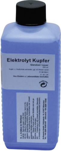 1 Kupfer-Elektrolyt 250ml Inhalt 1St.