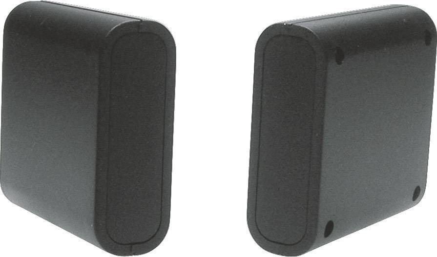 Strapubox 2412SW Universal-Gehäuse 63 x 60 x 21 ABS Schwarz