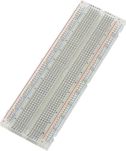 Steckplatine Polzahl Gesamt 830 (L x B x H) 165.1 x 54.6 x 9.4mm 1St.