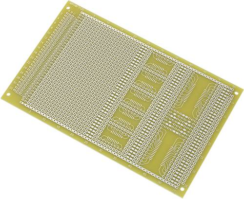 TRU Components SU527858 SMD-Europlatine Epoxyd (L x B) 160mm x 100mm 35µm Rastermaß 2.54mm Inhalt