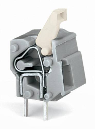 WAGO 257-762 Federkraftklemmblock 2.50 mm² Polzahl 1 Dunkelgrau 300 St.