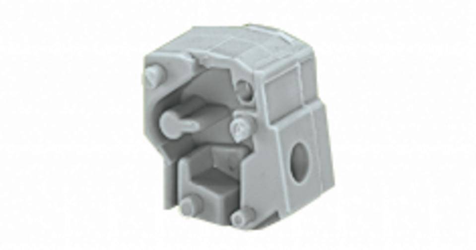 WAGO 257-811 Rasterzwischenstück Polzahl 1 Grau 400St.