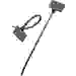 TRU COMPONENTS Marqueur de câble Surface de marquage: 20 x 13 mm noir 100 pces