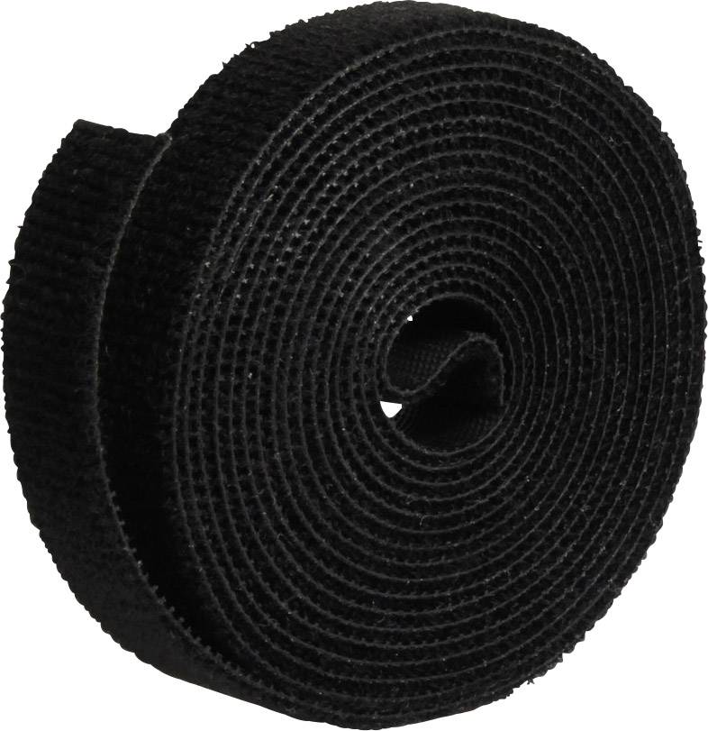 Label the Cable LTC 1210 19 Zoll Klettband Schwarz