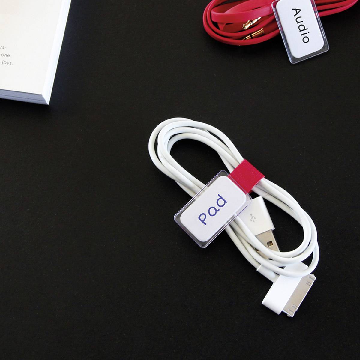 Label the Cable Kabelhalter 2530 Blau, Gelb, Rot