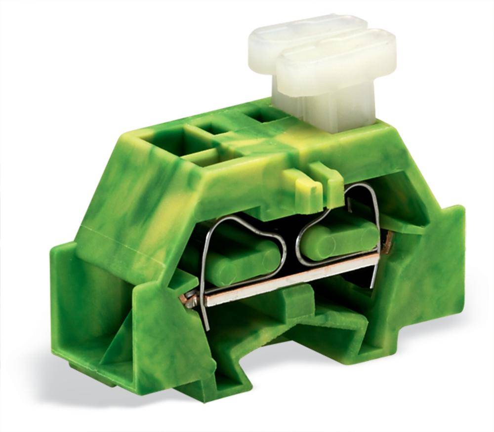 WAGO 261-337/332-000 Einzelklemme 10mm Zugfeder Belegung: PE Grün, Gelb 200St.