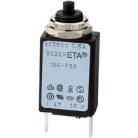 ETA Engineering Technology CE106P30-40-1A Schutzschalter thermisch 240 V/AC 1 A 1 St. ETA Engineering Technology CE106P30-40-1A Schutzschalter thermisch 240 V/AC 1 A 1 St.