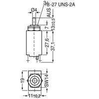 ETA Engineering Technology CE106P30-40-1A Schutzschalter thermisch 240 V/AC 1 A 1 St. ETA Engineering Technology CE106P30-40-1A Schutzschalter thermisch 240 V/AC 1 A 1 St.