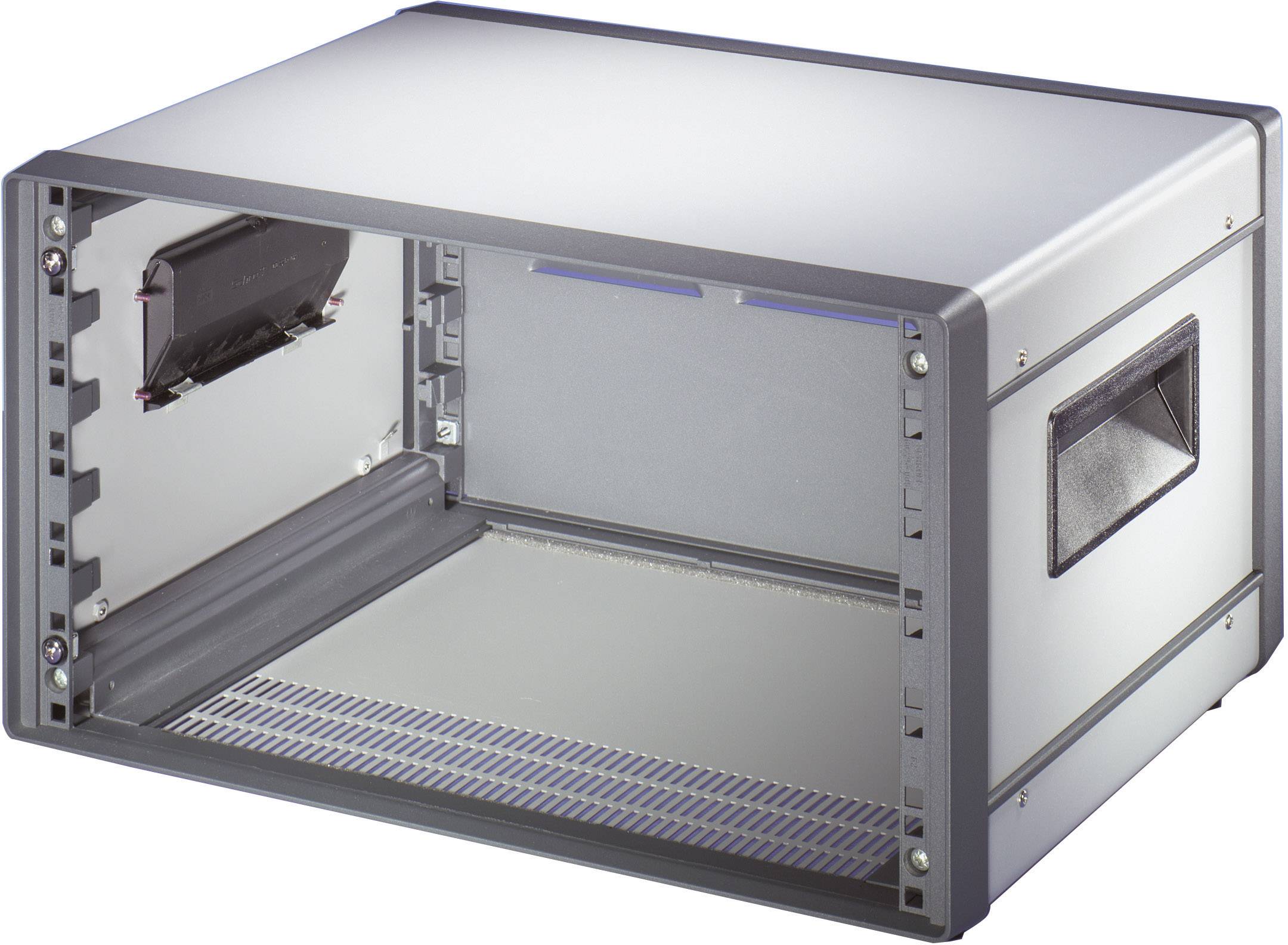 Schroff COMPTEC 10225-637 19 Zoll Baugruppenträger 520 x 286 x 600 Stahlblech 1 Set