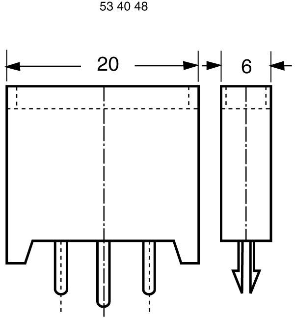 ESKA 380.000 380.000 Sicherungshalter Passend für (Sicherungen) Flachsicherung Standard 20A 32 V/DC