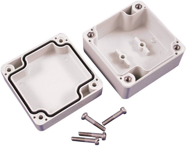 Hammond Electronics 1554BGY Universal-Gehäuse 65 x 65 x 40 ABS Lichtgrau (RAL 7035) 1St.
