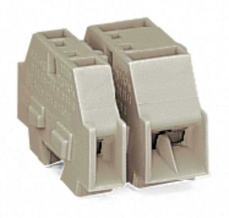 WAGO 262-181 Einzelklemme 7mm Zugfeder Belegung: L Grau 100St.