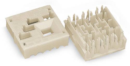 WAGO Verbindungsklemme starr: 1.5-2.5 mm² Polzahl: 5 500 St. Weiß