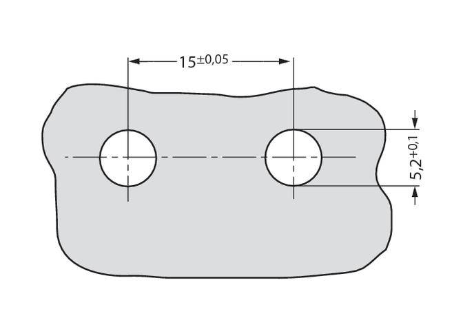 WAGO Verbindungsklemme starr: 0.5-1mm² Polzahl: 5 500 St. Weiß