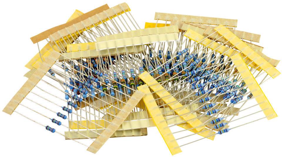 Kemo S001 S001 Kohleschicht-Widerstand Sortiment axial bedrahtet 200St.