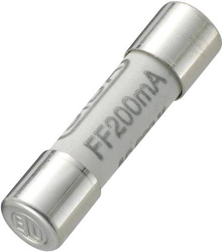 TRU Components 433005 6FF-0200-H3 Feinsicherung (Ø x L) 6 mm x 32 mm 0.2 A 600 V Superflink -FF- In