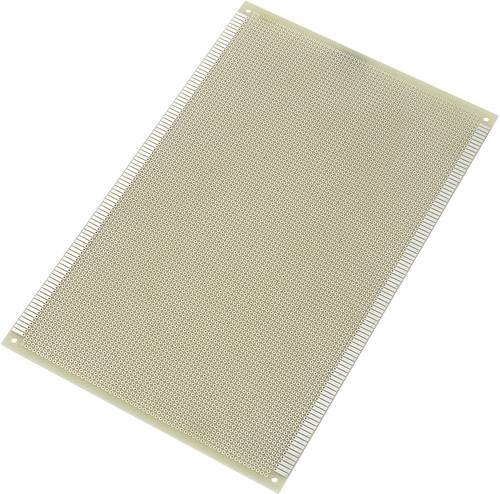 TRU Components SUPCB002 Europlatine verzinnt Epoxyd (L x B) 26.7 mm x 17 mm Rastermaß 2.54 mm Inhal