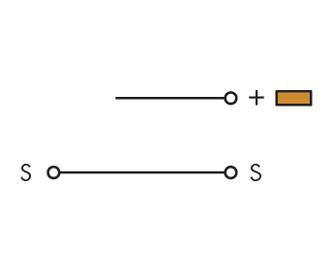 Zeichnung zeigt einen Hebel mit einer Kraft auf der rechten Seite und Stützen auf beiden Seiten.