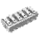 WAGO Netzanschlussklemme starr: 0.5-1.5mm² Polzahl (num): 6 250 St. Weiß