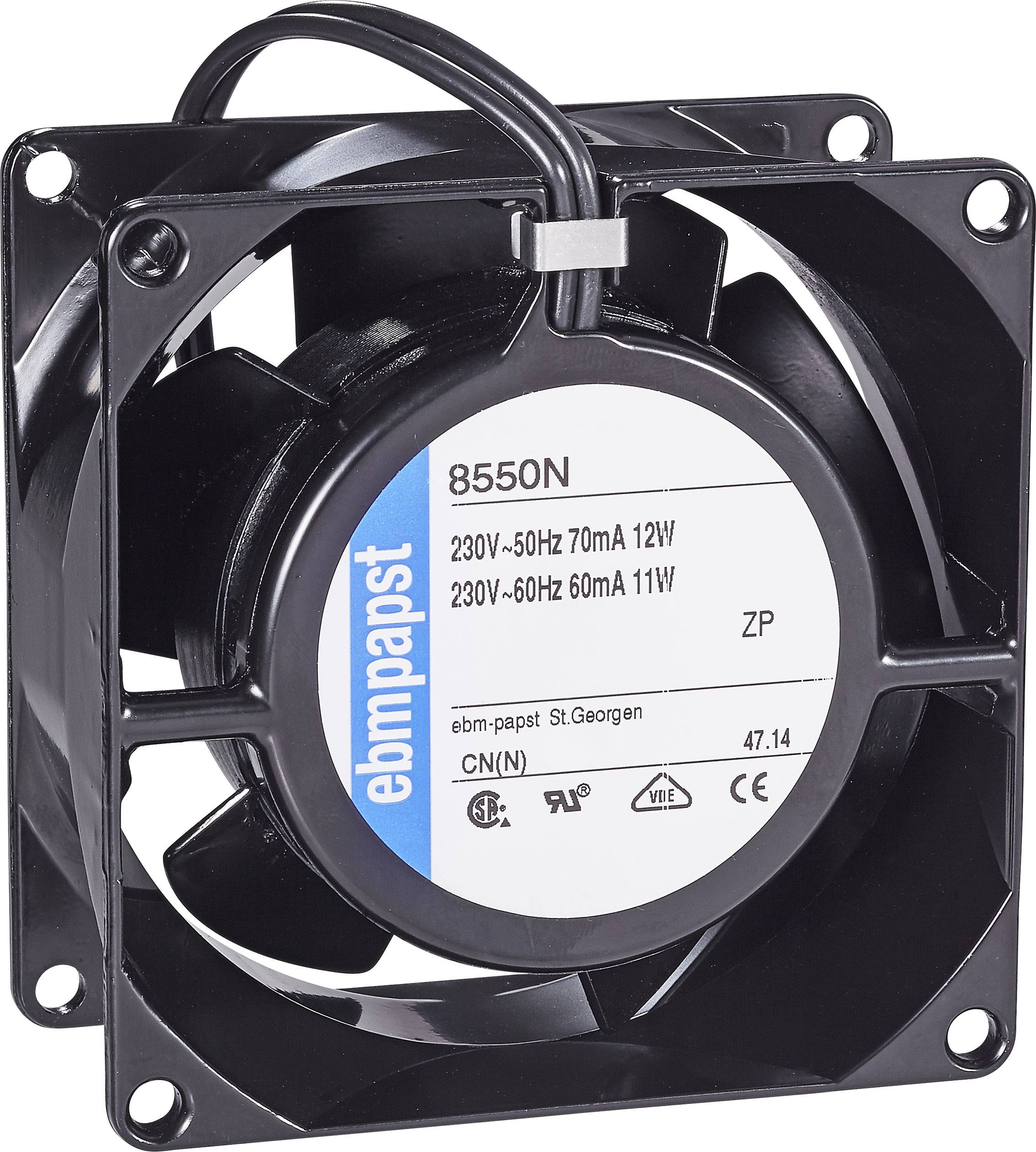EBM Papst 8550 N Axiallüfter 230 V/AC 50 m³/h (L x B x H) 80 x 80 x 38 mm