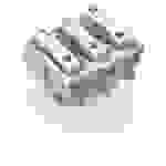 WAGO Netzanschlussklemme starr: 0.5-2.5mm² Polzahl (num): 3 500 St. Weiß