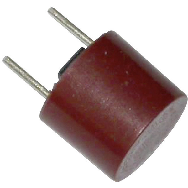 Mini-fusible ESKA 887121-1 temporisé -T- sortie radiale rond 2.5 A 250 V