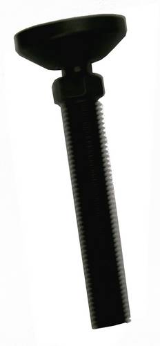 PB Fastener 148 0160 699 16 Gerätefuß schraubbar, schwenkbar Schwarz (Ø x H) 60mm x 140mm 1St.