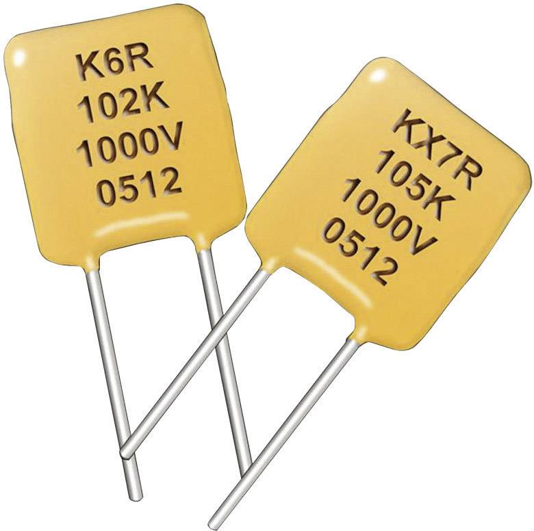Kemet C324C104K5R5TA+ Keramik-Kondensator radial bedrahtet 0.1 µF 50V 10%