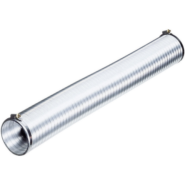 Wallair N51808 Flexibles Lüftungsrohr Aluminium (Ø x L) 10cm x 2.5m Silber