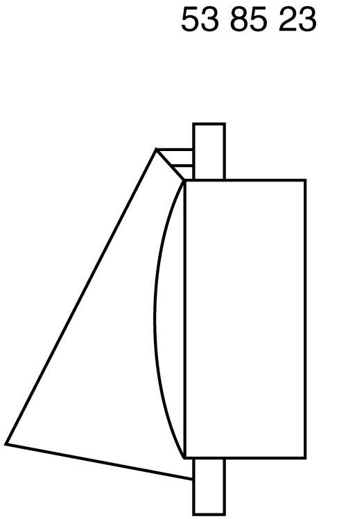 Wallair N34810 Ablufthaube mit Rückstauklappe Kunststoff Passend für Rohr-Durchmesser: 12.5cm