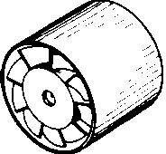 Wallair 20100255 Rohr-Einschublüfter 230 V 98 m³/h 10 cm