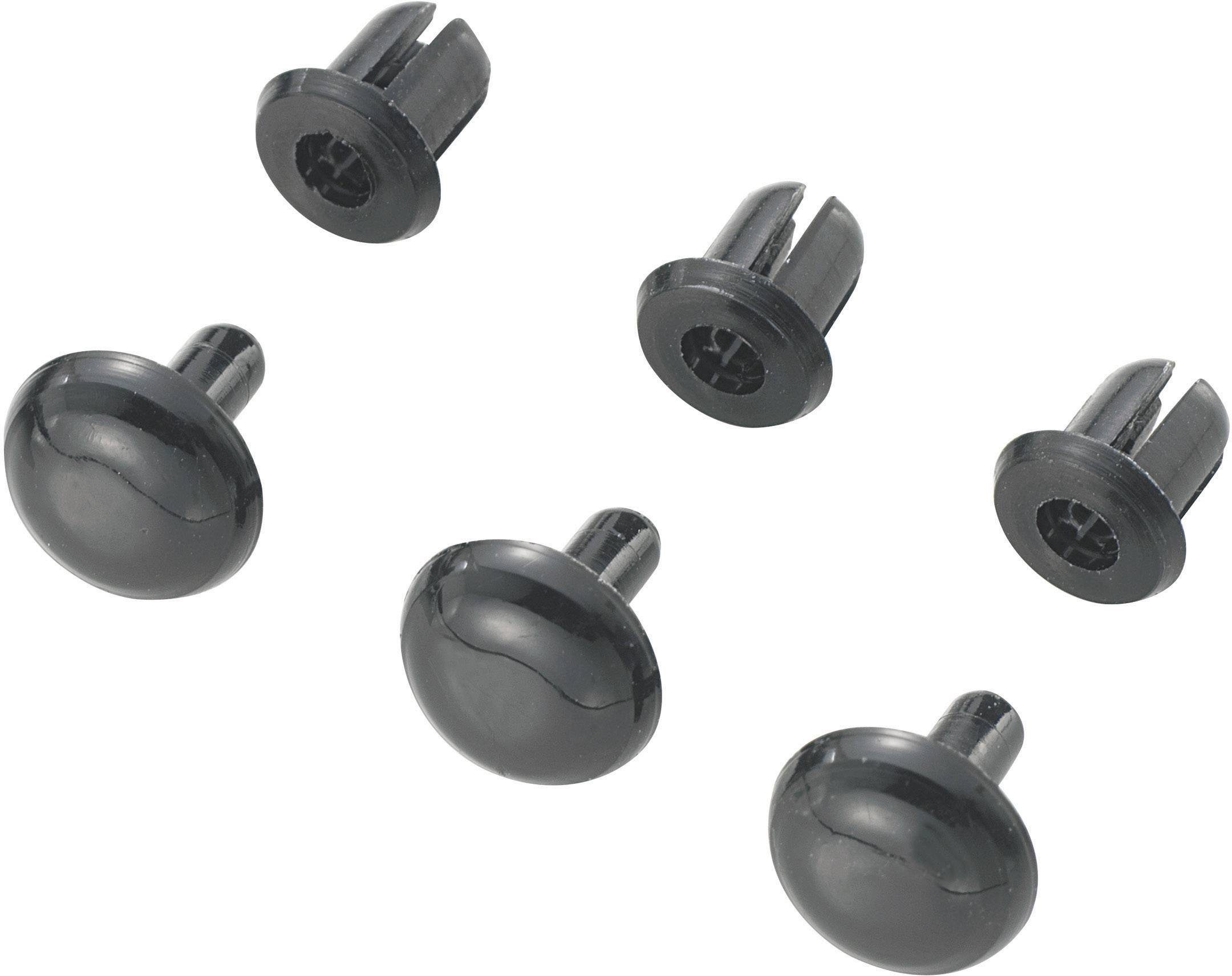 TRU COMPONENTS TC-SRR-450K203 TC-10820820 Spreizniete Loch-Ø 4mm Schwarz 1000St.