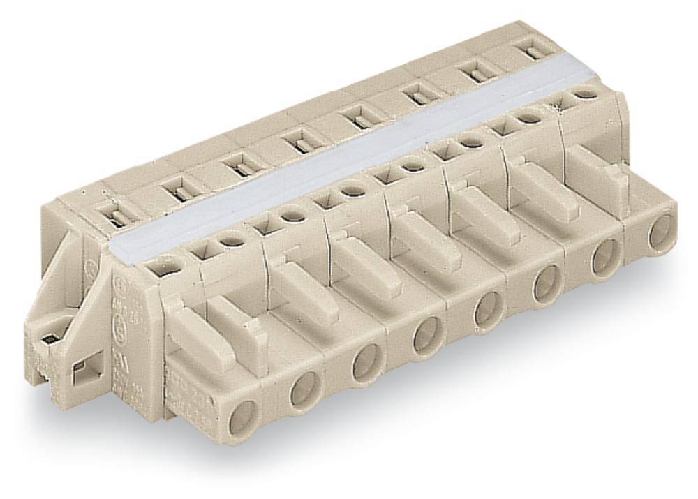 WAGO Buchsengehäuse-Kabel 721 Polzahl Gesamt 6 Rastermaß: 7.50 mm 721-206/027-000 25 St.