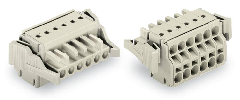 WAGO Buchsengehäuse-Kabel 721 Polzahl Gesamt 15 Rastermaß: 5 mm 721-2115/037-000 10 St.