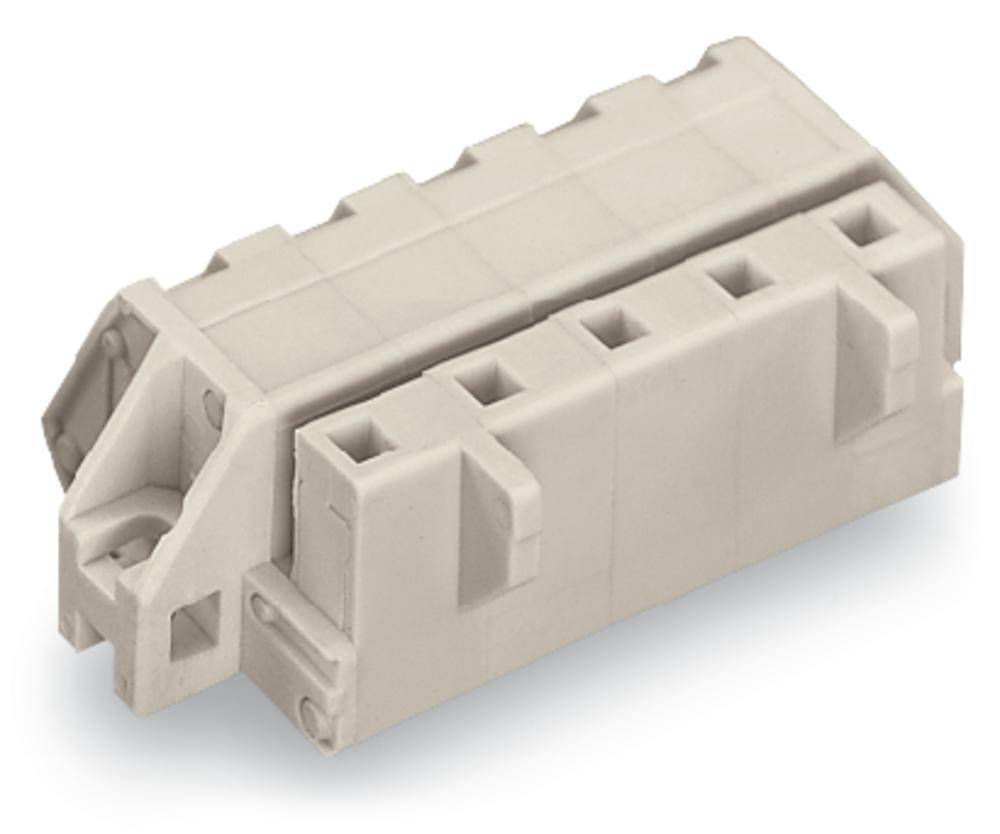 WAGO Buchsengehäuse-Kabel 721 Polzahl Gesamt 10 Rastermaß: 7.50 mm 721-340/031-000 25 St.