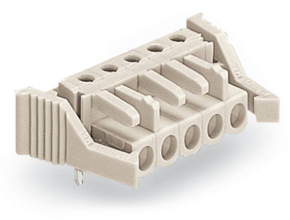 WAGO Buchsengehäuse-Platine 722 Polzahl Gesamt 6 Rastermaß: 5 mm 722-236/039-000 50 St.