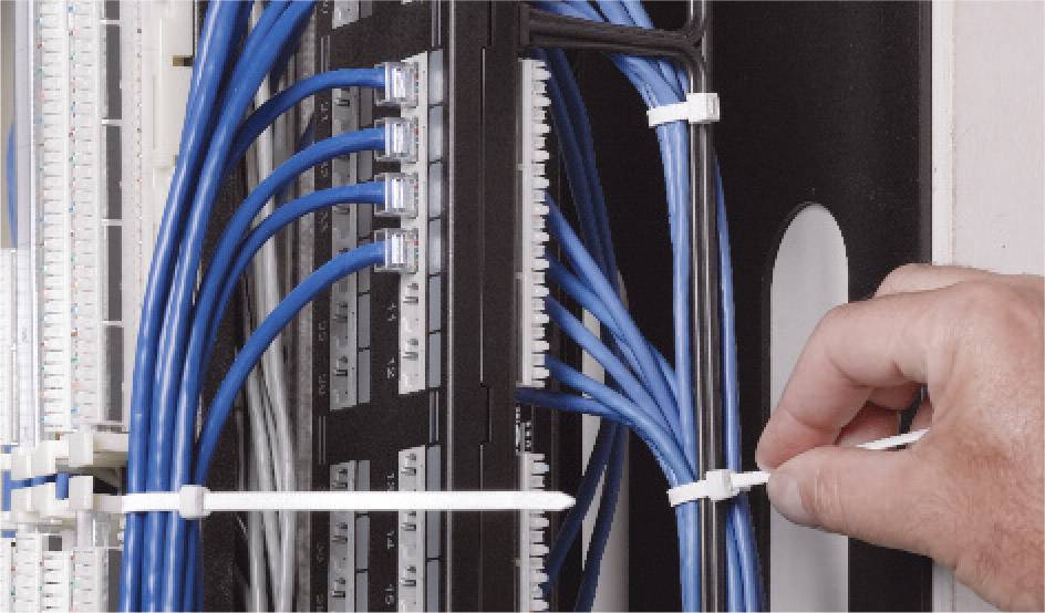 ABB DK-360BK TT-7-30-0-L-EU Kabelbinder 181mm 4.70mm Schwarz von Hand abreißbar, UV-stabilisiert, Witterungsstabil 50St.