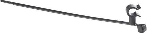 HellermannTyton 155-31202 T50SVC5-PA66HS-BK Kabelbinder 4.70 mm Schwarz mit Kantenbefestigung, mit
