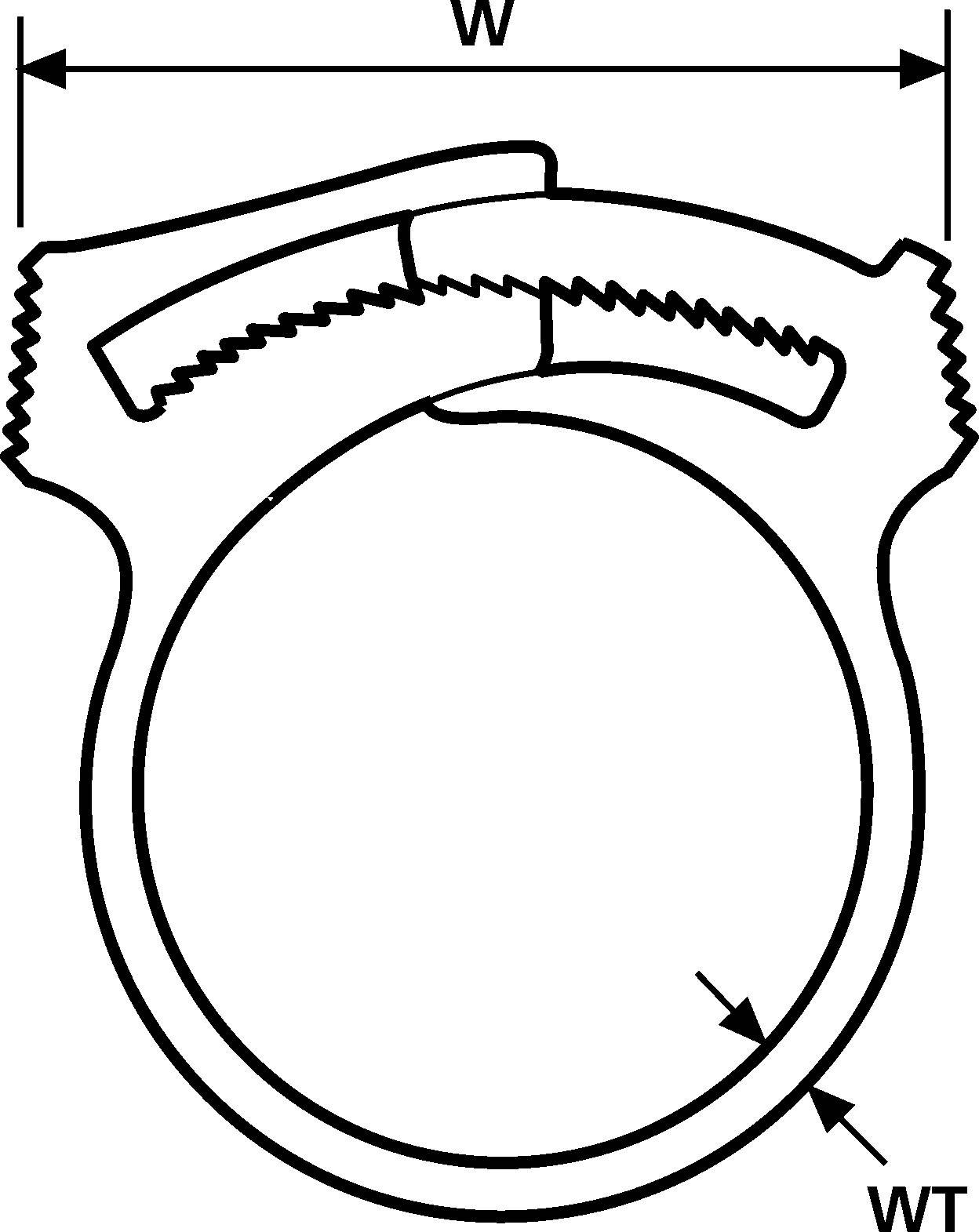 HellermannTyton SNP34(E)-POM-NA-C0 Befestigungsschelle schraubbar 191-10349 Bündel-Ø-Bereich 32.50 bis 35.10mm selbstrastend