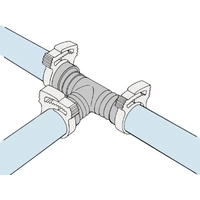 HellermannTyton SNP8(E)-POM-NA-D1 Befestigungsschelle 191-10089 Bündel-Ø-Bereich 13.70 bis 15.30mm selbstrastend HellermannTyton SNP8(E)-POM-NA-D1 Befestigungsschelle 191-10089 Bündel-Ø-Bereich 13.70 bis 15.30mm selbstrastend