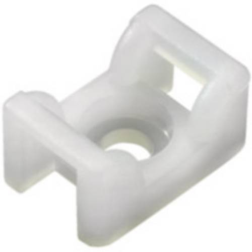 HellermannTyton KR6G5-N66-NA-C1 Befestigungssockel schraubbar 151-24619 Transparent
