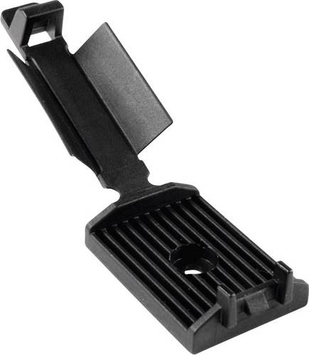 HellermannTyton FKH50-HIR-BK-C1 Befestigungssockel schraubbar 151-16500 für Flachbandkabel, schlagz
