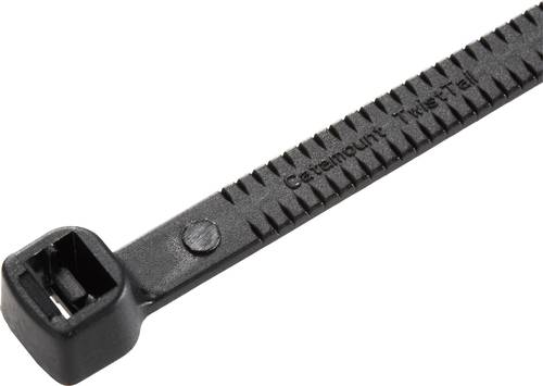 ABB DK-760BK TT-14-30-0-L-EU Kabelbinder 358mm 4.70mm Schwarz von Hand abreißbar, UV-stabilisiert,
